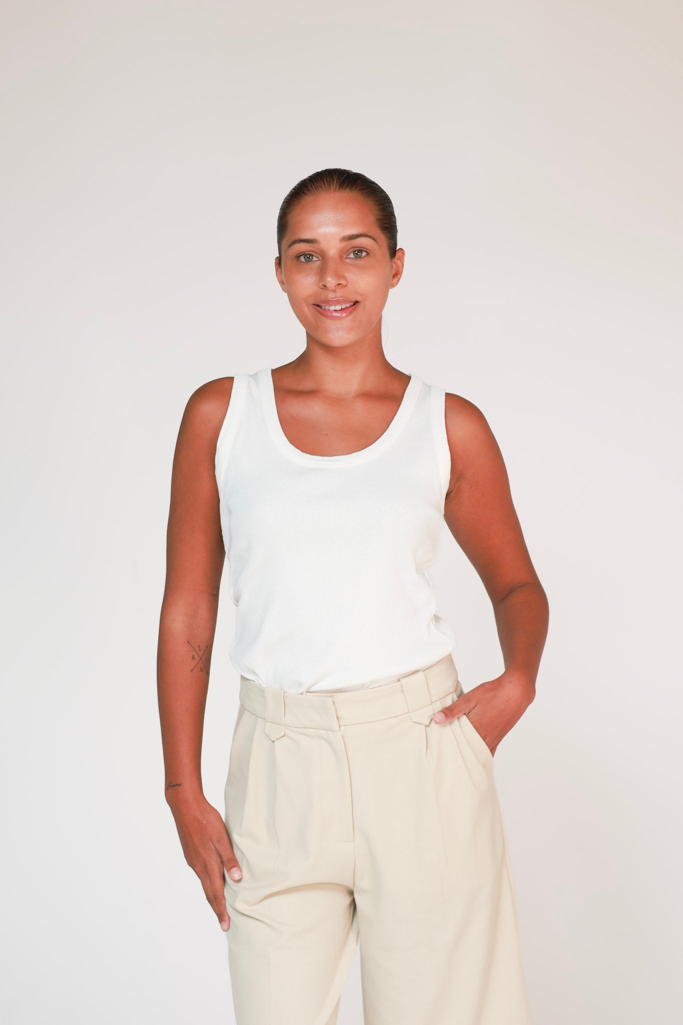 ribbed top wit
