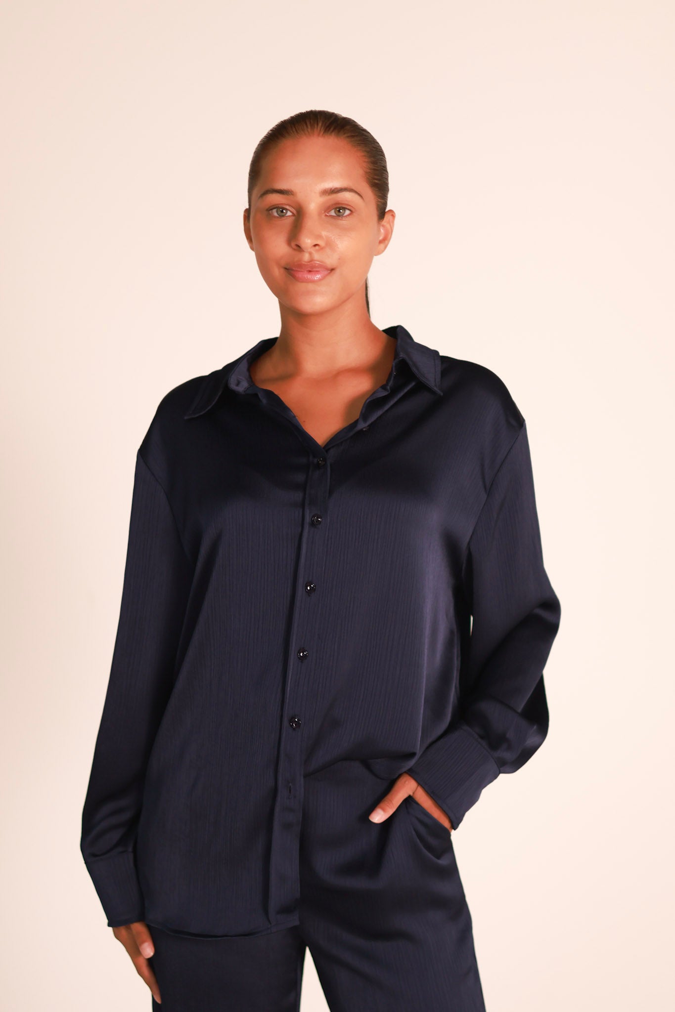 SET - overhemdblouse met broek