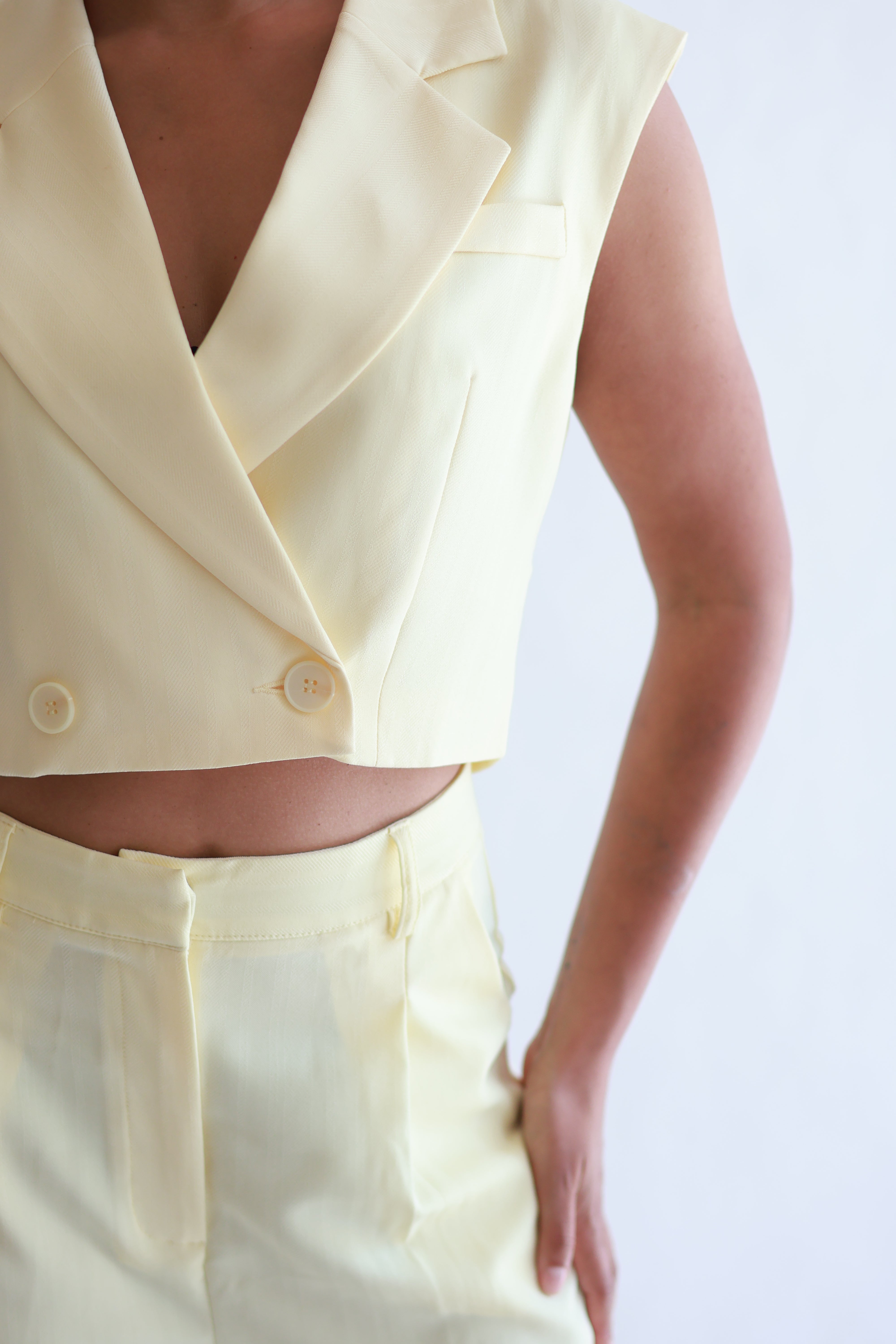 CO-ORD SET Geel