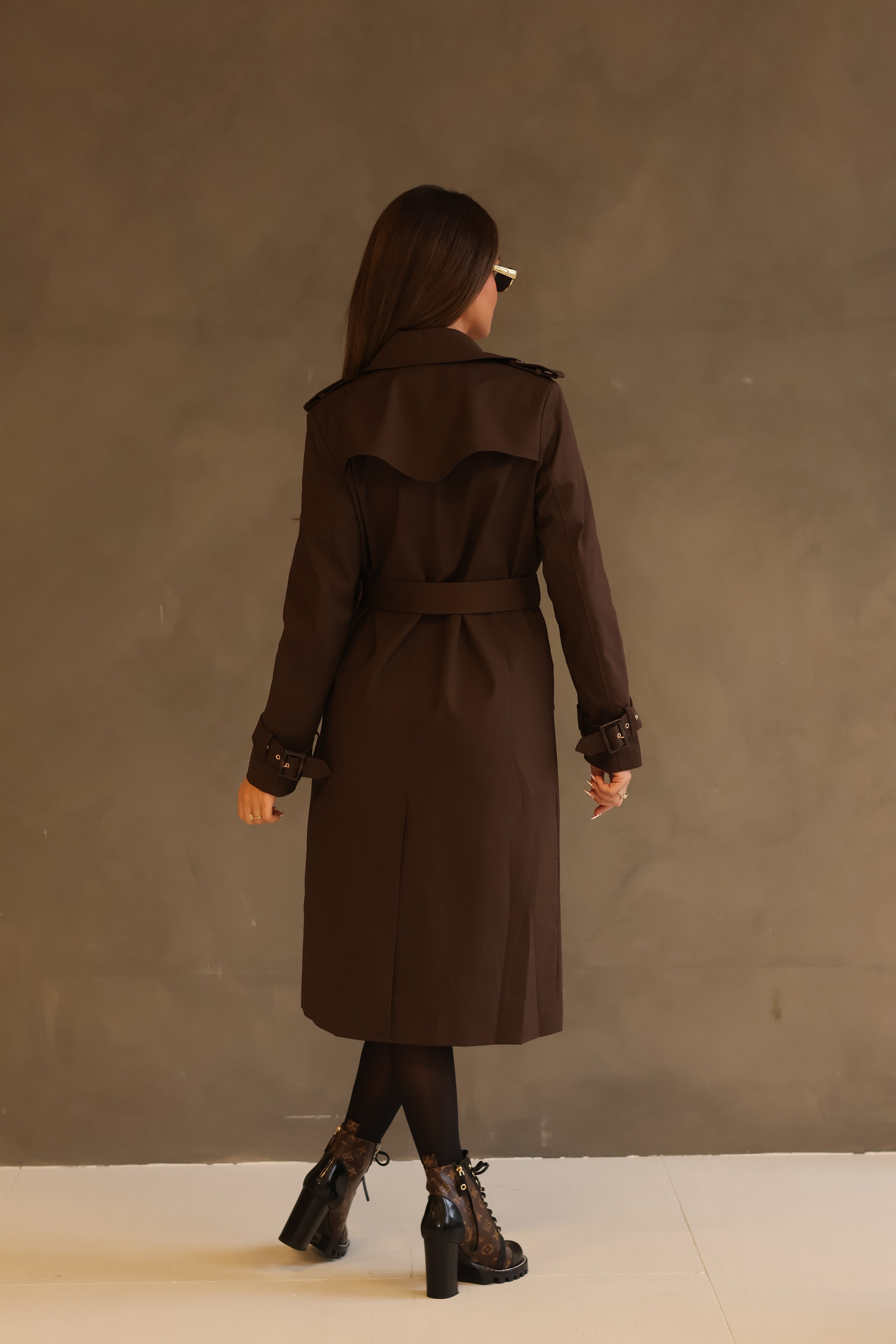Lange - Trenchcoat Met Ceintuur