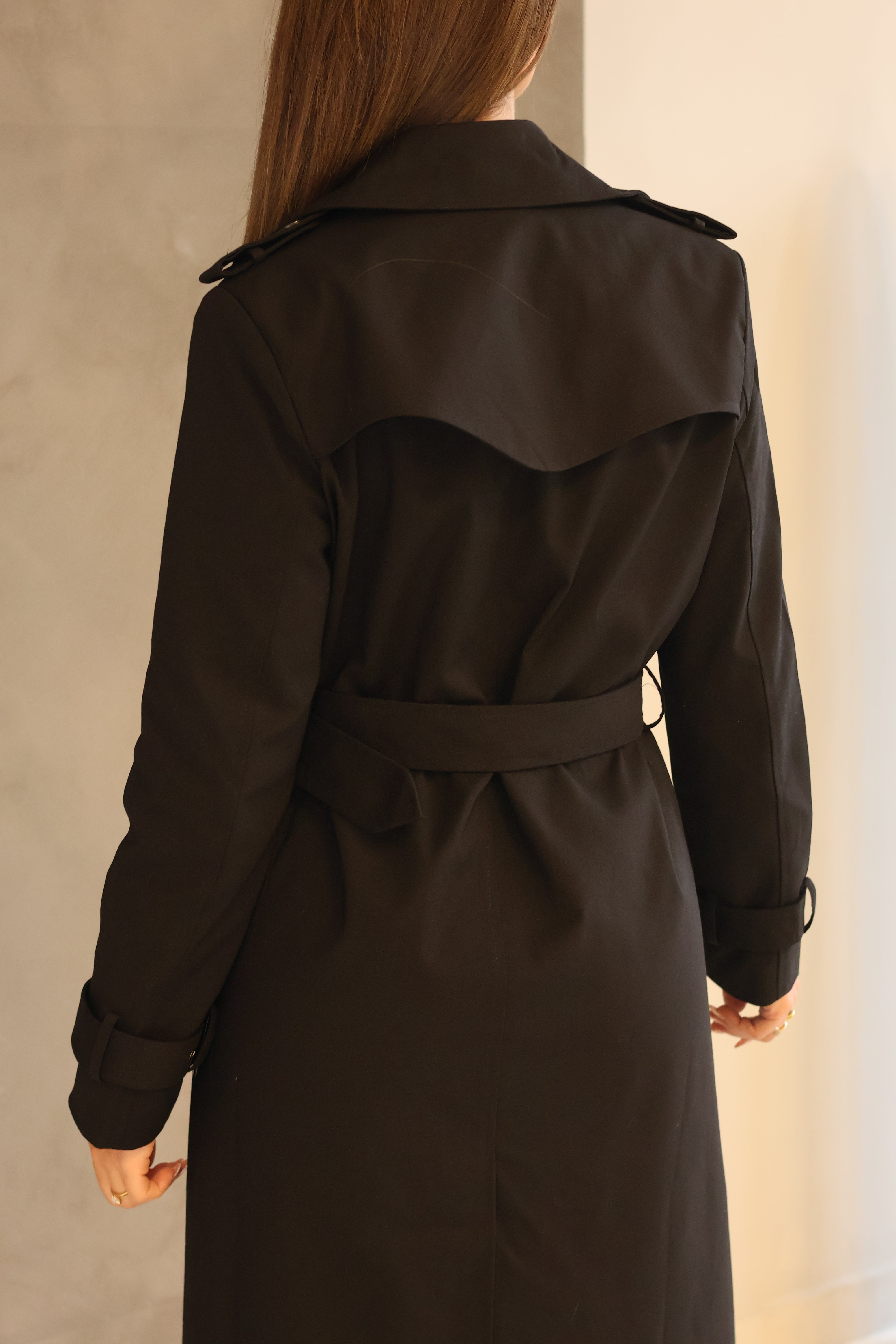 Lange - Trenchoat Met Riem