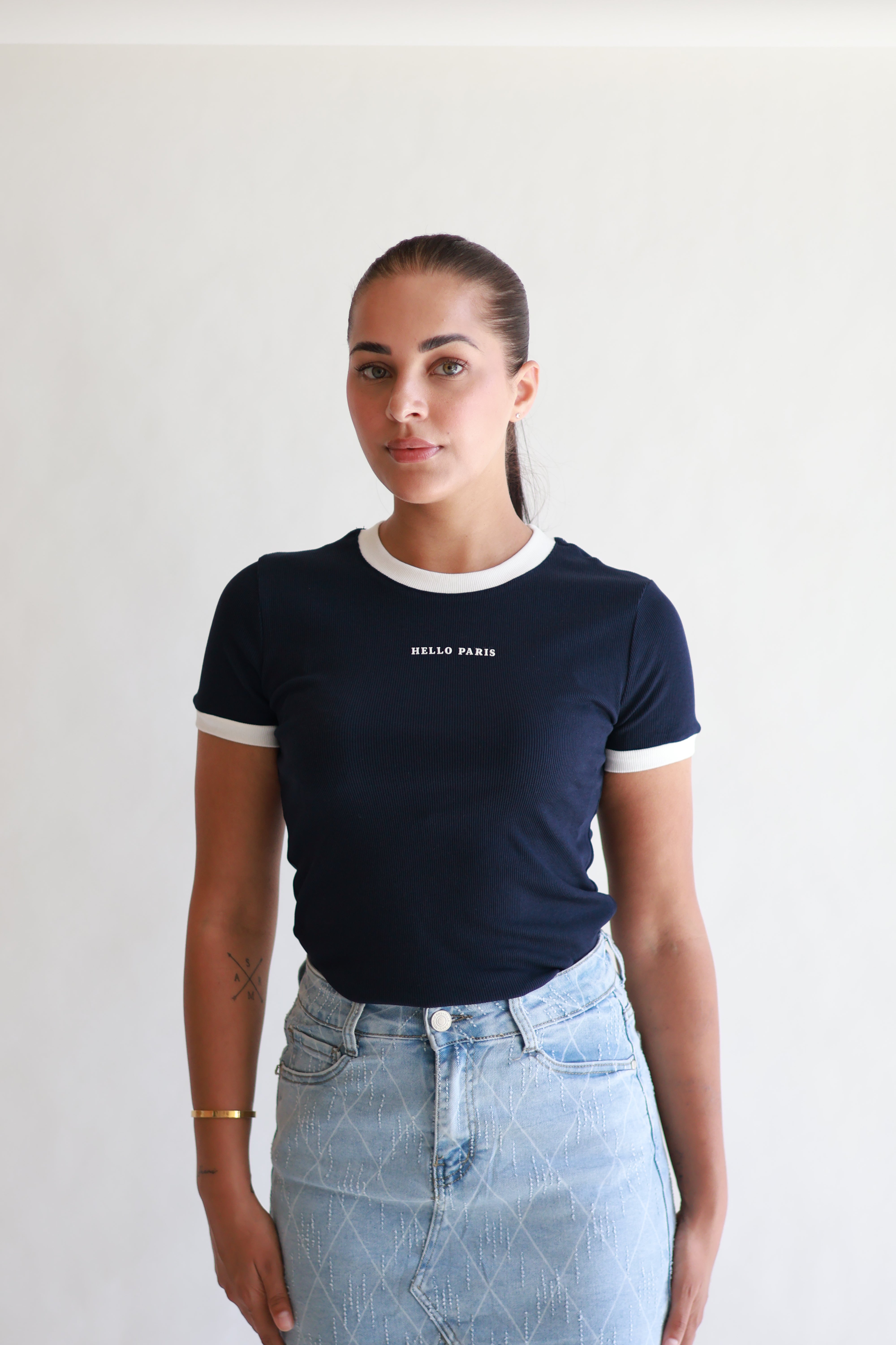 T-SHIRT MET TEKST